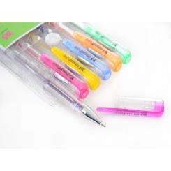 Ручка гелевая Yes Glitter набор 6 шт Фото 2