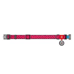 Ошейник для животных WAUDOG Nylon "Кавун" пластиковий фастекс XXL Фото 1