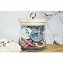 Пустышка MinikOiOi силиконовая 100% Binkee 0+ (River Green) Фото 1