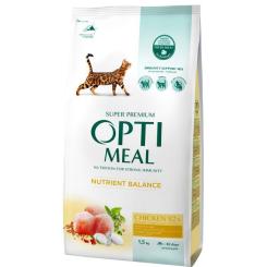 Сухой корм для кошек Optimeal курка 1.5 кг Фото