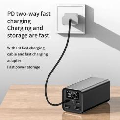 Батарея универсальная Atria 20000mAh, 65W, PD2.0, QC Фото 3