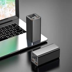 Батарея универсальная Atria 20000mAh, 65W, PD2.0, QC Фото 4