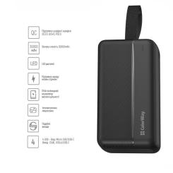 Батарея универсальная ColorWay 30 000 mAh High-power 2 PD/20W, QC/3.0, USB-C/Micr Фото 2