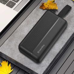 Батарея универсальная ColorWay 30 000 mAh High-power 2 PD/20W, QC/3.0, USB-C/Micr Фото 5