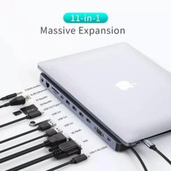 Концентратор Choetech USB-C 11-in-1 Фото 4
