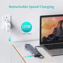 Концентратор Choetech USB-C 11-in-1 Фото 5