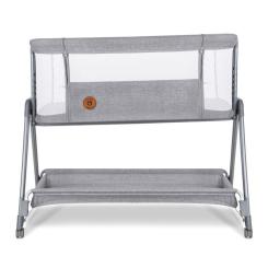 Кроватка Lionelo приставная Luna Grey Concrete Фото 3