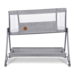 Кроватка Lionelo приставная Luna Grey Concrete Фото 4