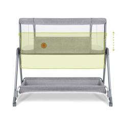 Кроватка Lionelo приставная Luna Grey Concrete Фото 6