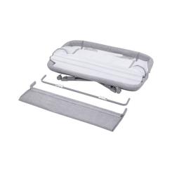 Кроватка Lionelo приставная Luna Grey Concrete Фото 8