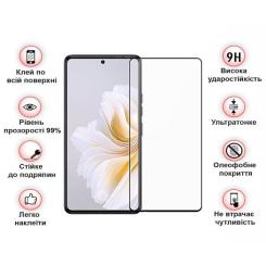 Стекло защитное BeCover Tecno Camon 20 Pro (CK7n) Black Фото 3