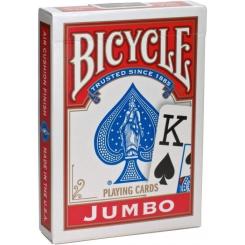 Карты игральные Bicycle Rider Back International Jumbo Index (red) Фото