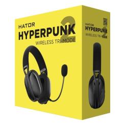 Наушники Hator Hyperpunk 2 Wireless Tri-mode Black Фото 5