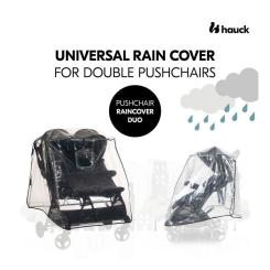 Дождевик на коляску Hauck Pushchair Raincover Duo Фото 1