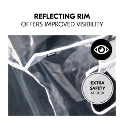 Дождевик на коляску Hauck Pushchair Raincover Duo Фото 2