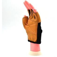 Перчатки для фитнеса MadMax MFG-444 Fitness Brown L Фото 7
