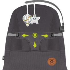 Кресло-качалка Lionelo шезлонг June grey stone Фото 11