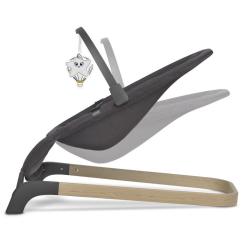 Кресло-качалка Lionelo шезлонг June grey stone Фото 4