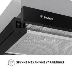 Вытяжка кухонная Perfelli TL 602 BL LED Фото 4