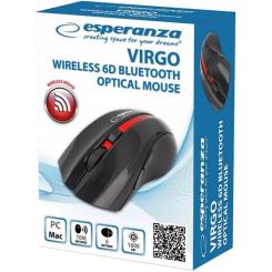 Мышка Esperanza Virgo 6D Bluetooth Red Фото 1