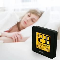 Настольные часы Technoline WT330 Black Фото 5