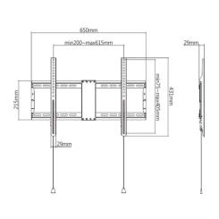 Кронштейн Gembird WM-80F-01 Фото 1