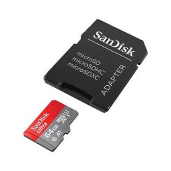Карта памяти SanDisk 64GB microSD class 10 UHS-I Ultra Фото 1