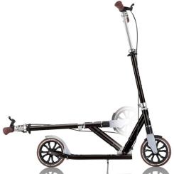 Самокат Globber NL205 Deluxe з ручним гальмом Чорний Фото 5
