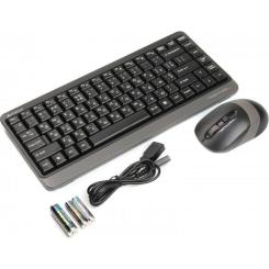 Комплект A4Tech FG1110 Wireless Grey Фото 1