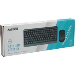 Комплект A4Tech FG1110 Wireless Grey Фото 3