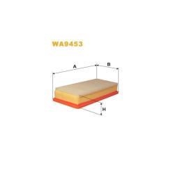 Воздушный фильтр для автомобиля Wixfiltron WA9453 Фото