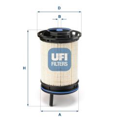 Фильтр топливный UFI 26.130.00 Фото