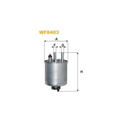Фильтр топливный Wixfiltron WF8403 Фото