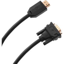 Кабель мультимедийный HP HDMI M to DVI M 3.0m 4K60Hz 24+1pin Фото 1