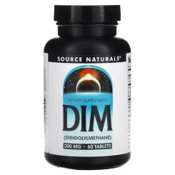 Витаминно-минеральный комплекс Source Naturals Дііндолілметан, 200мг, DIM, 60 таблеток Фото