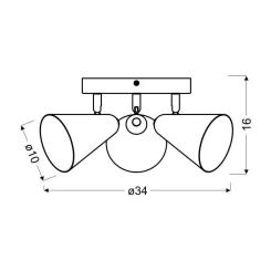 Спот Candellux 98-63328 AMOR Фото 1