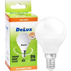Лампочка Delux BL50P 5 Вт 2700K 220В E14 Фото 1
