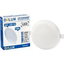 Светильник Delux GCL LED 18 4000К 18Вт 230В ROUND Фото 1