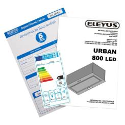 Вытяжка кухонная Eleyus URBAN 800 LED 52 BL Фото 10