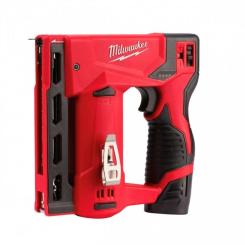 Степлер строительный Milwaukee M12 BST-202X 2x2Ah, HD кейс Фото 1