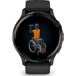 Смарт-часы Garmin Venu 3, Black + Slate, GPS Фото 7