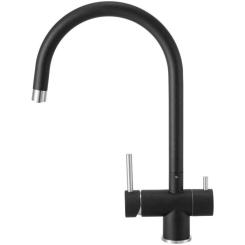 Смеситель GRANADO Caspe black shine Фото 1