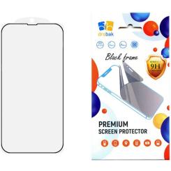 Стекло защитное Drobak Apple iPhone 15 (Black) Фото