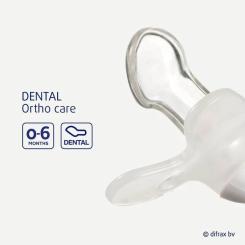 Пустышка Difrax Dentall, 0-6 мес Фото 1