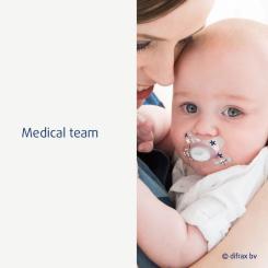 Пустышка Difrax Dentall, 0-6 мес Фото 3