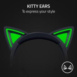 Наушники Razer Kraken Kitty V2 Black Фото 4