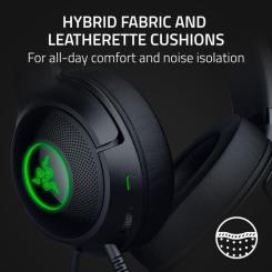 Наушники Razer Kraken Kitty V2 Black Фото 7