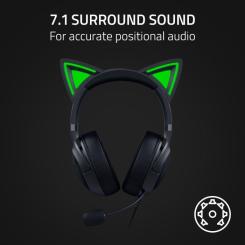 Наушники Razer Kraken Kitty V2 Black Фото 8