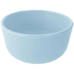 Тарелка детская MinikOiOi Bowl глубокая силиконовая тарелка Mineral Blue Фото