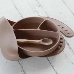 Набор детской посуды MinikOiOi BLW SetII-Mineral Blue Фото 2